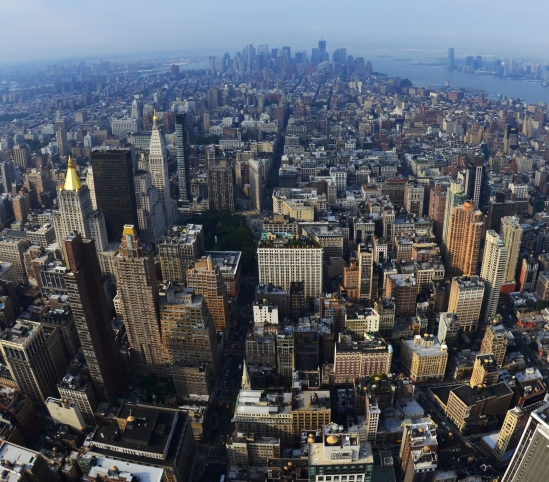 Nowy Jork panorama miasta